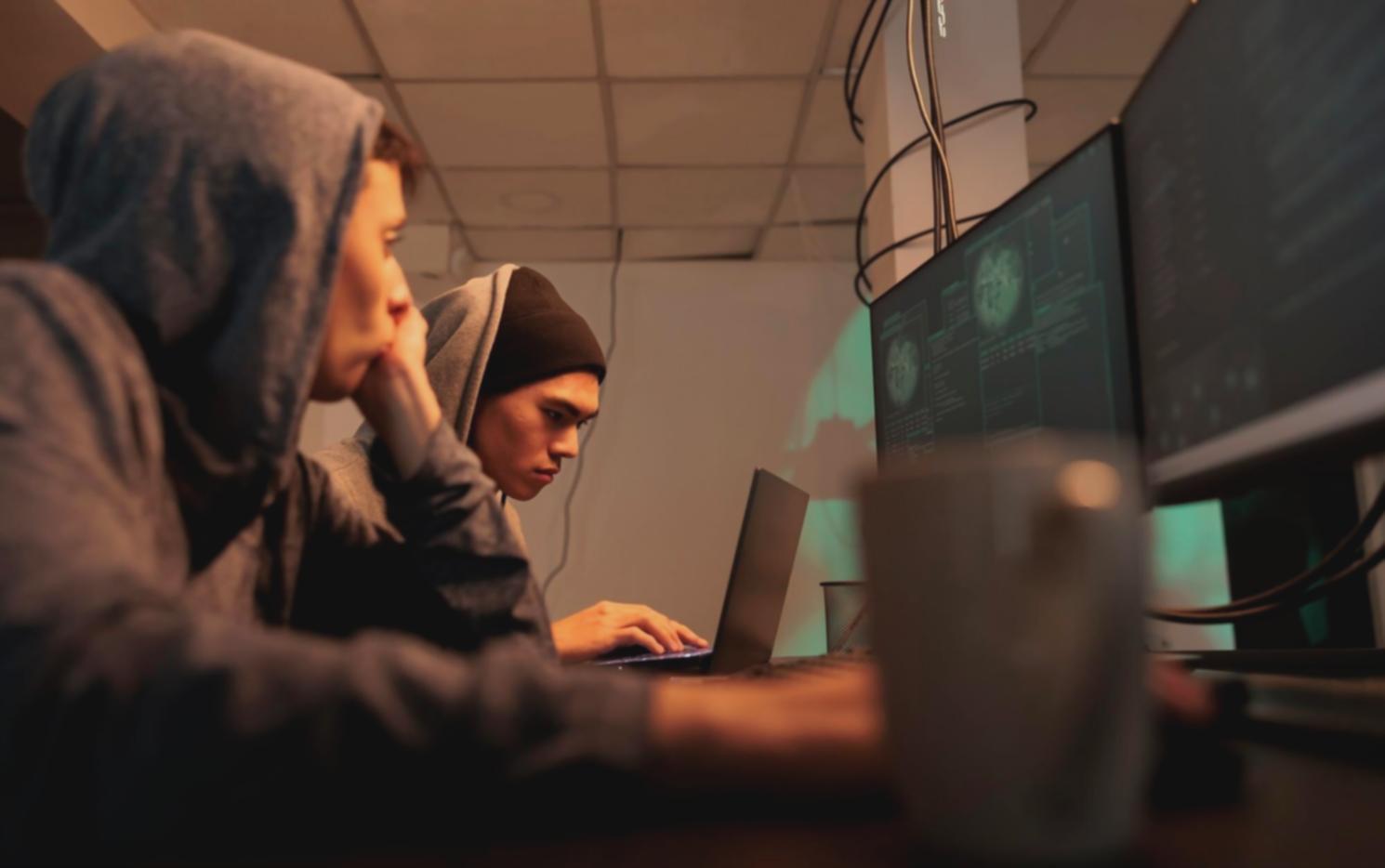 Modern workspace showing responsive design principles across multiple devices and screen sizes